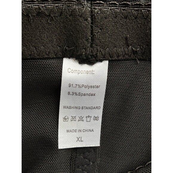 Shapewear High Waist Tummy Control Boyshorts 2-Pack Black White XL Compression - Picture 7 of 12